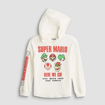 Boys 4-12 Jumping Beans® Super Mario Graphic Thermal Hoodie