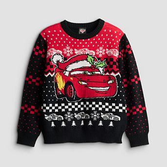 Boys 4-12 Jumping Beans® Disney / Pixar's Cars Lightning McQueen Christmas Sweater