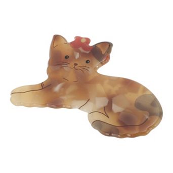 Lovely Cartoon Hair Clips for Home Brown 1 pc