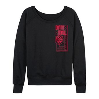 Women's Star Wars: Maul – Shadow Lord Darth Maul French Terry Long Sleeve Tee