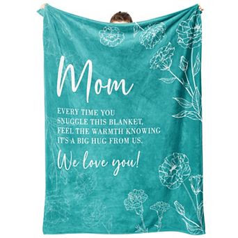 60" x 50"Blanket Gift Moms Gift from Daughter Son