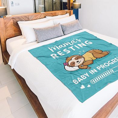 60'' X 50'' Funny Blanket New Mom Gifts for her