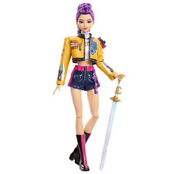 Mattel K-Pop Demon Hunters HUNTR/X Rumi Fashion Doll with Themed Movie Accessories