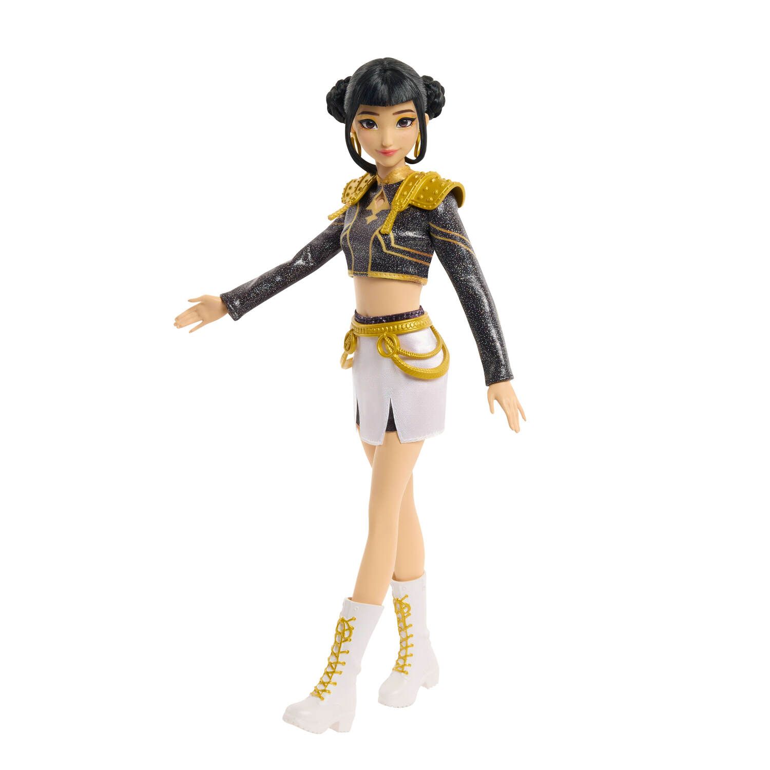 Детские куклы Mattel K-Pop Demon Hunters HUNTR/X Zoey Singing Doll with Removable Outfit & 5 Posable Joints