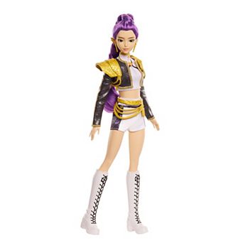 Mattel K-Pop Demon Hunters HUNTR/X Rumi Singing Doll with Removable Outfit & 5 Posable Joints