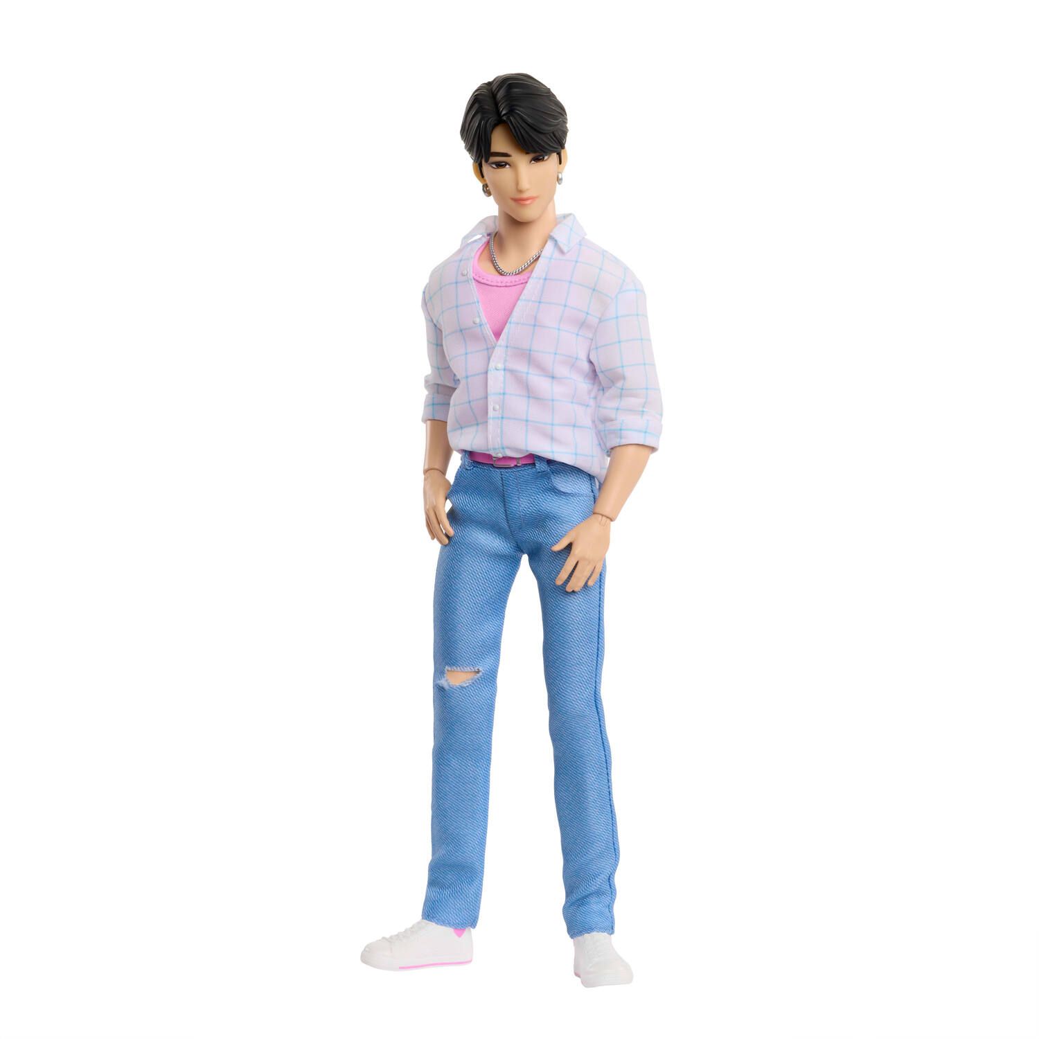 Детские куклы Mattel K-Pop Demon Hunters Saja Jinu Fashion Doll with Themed Movie Accessories