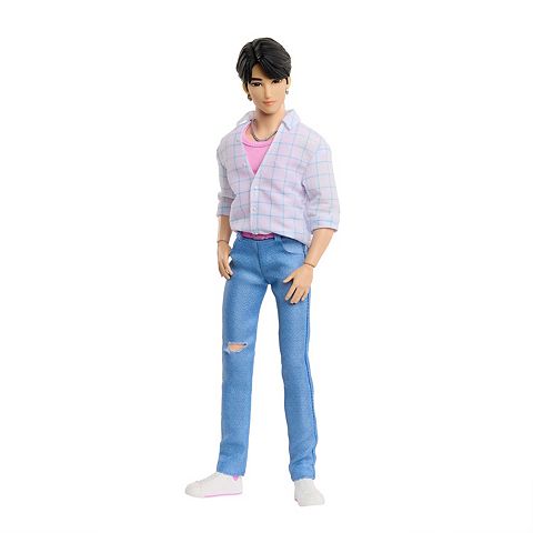 Детские куклы Mattel K-Pop Demon Hunters Saja Jinu Fashion Doll with Themed Movie Accessories