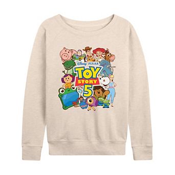 Women's Disney / Pixar's Toy Story 5 Characters French Terry Long Sleeve Tee