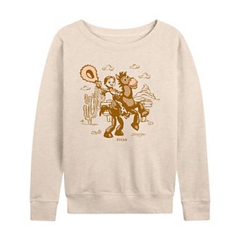 Women's Disney / Pixar's Toy Story 5 Jessie & Bullseye French Terry Long Sleeve Tee