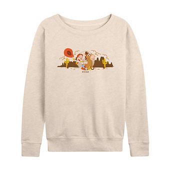Women's Disney / Pixar's Toy Story 5 Jessie & Bullseye French Terry Long Sleeve Tee