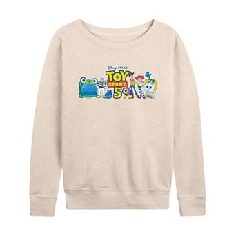 Women's Disney / Pixar's Toy Story 5 Character Lineup French Terry Long Sleeve Tee