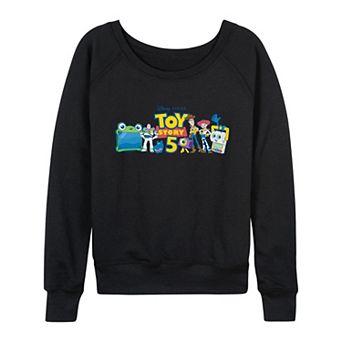 Women's Disney / Pixar's Toy Story 5 Character Lineup French Terry Long Sleeve Tee