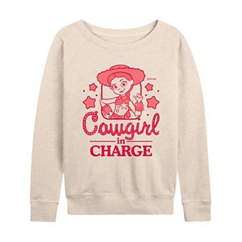 Women's Disney / Pixar's Toy Story 5 Jessie Cowgirl in Charge French Terry Long Sleeve Tee