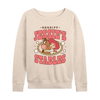 Women's Disney / Pixar's Toy Story 5 Sheriff Jessie's Stables French Terry Long Sleeve Tee