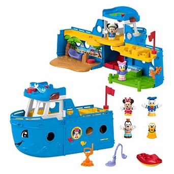 Fisher-Price Little People Disney's Mickey & Minnie Friend Ship Musical Playset