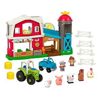 Fisher-Price Little People 7 pc Caring Fun Animal Farm Playset