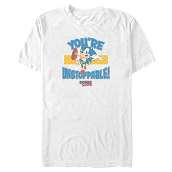 Big & Tall Sonic Unstoppable Graphic Tee