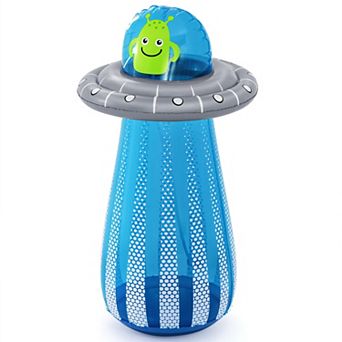 Bestway Inflatable UFO Blaster Bop Bag Sprinkler Kids Water Spraying Outdoor Toy