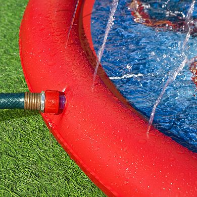 Bestway Marvel Spider-Man 65-Inch Inflatable Sprinkler & Water Play Zone