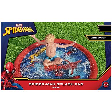 Bestway Marvel Spider-Man 65-Inch Inflatable Sprinkler & Water Play Zone