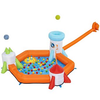 Bestway H2OGO! Inflatable Mega Spaceship Play Center 85 in Ball Pit Activity Toy
