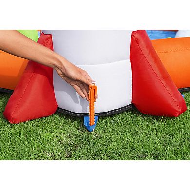 Bestway H2OGO! Inflatable Mega Play Center - 85-Inch Spaceship Ball Pit & Foam Rockets