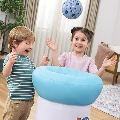 Bestway H2OGO! Inflatable Mega Play Center - 85-Inch Spaceship Ball Pit & Foam Rockets