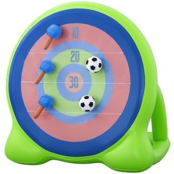Bestway Inflatable Yard Game 2-In-1 Giant Axe Throwing Dart Board & Soccer Target