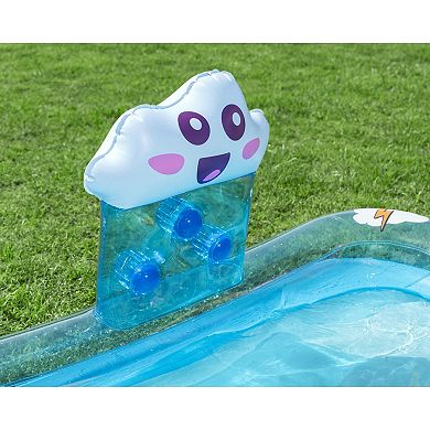 Bestway H2OGO! Inflatable Water Play Center Pool with Slide, Sprinkler Arch & Game Balls