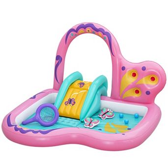Bestway H2OGO! Inflatable Water Play Center & Pool, Slide & Sprinkler Arch