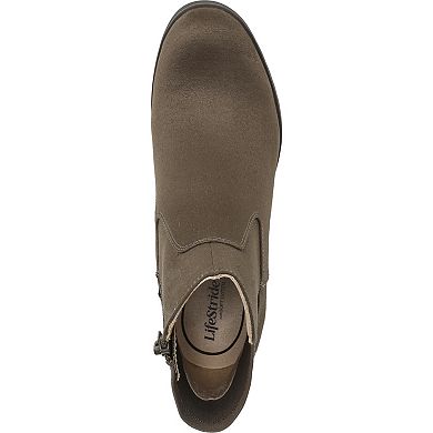 LifeStride Zionne Women's Zip Ankle Boots