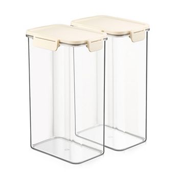 Sorbus 2 Pack Airtight Food Storage Container for Pantry, Rice, Pasta, Cereal and Snacks