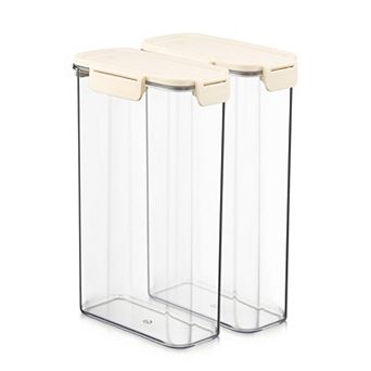 Sorbus 2 Pack Airtight Food Storage Containers s for Pantry, Rice, Pasta, Cereal and Snacks
