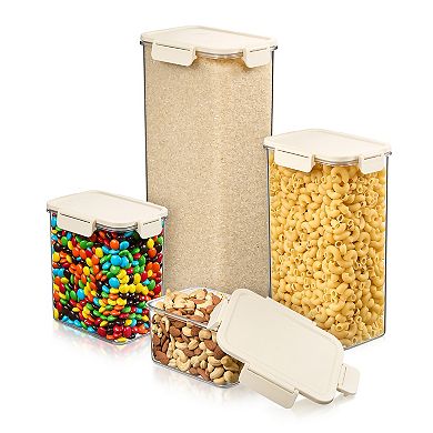 Sorbus Airtight Food Storage Container for Pantry, Rice, Pasta, Cereal and Snacks