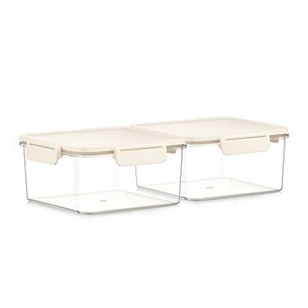 Sorbus 2 Pack Airtight Food Storage Container for Pantry, Rice, Pasta, Cereal and Snacks