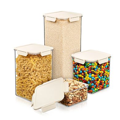 Sorbus Airtight Food Storage Container for Pantry, Rice, Pasta, Cereal and Snacks