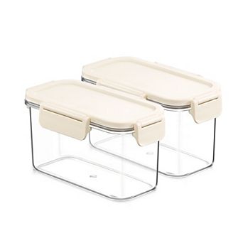 Sorbus 2 Pack Airtight Food Storage Container for Pantry, Rice, Pasta, Cereal and Snacks