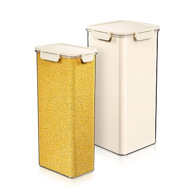 Sorbus Airtight Food Storage Container for Pantry, Rice, Pasta, Cereal and Snacks