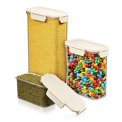 Sorbus Airtight Food Storage Container for Pantry, Rice, Pasta, Cereal and Snacks