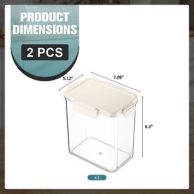 Sorbus Airtight Food Storage Container for Pantry, Rice, Pasta, Cereal and Snacks