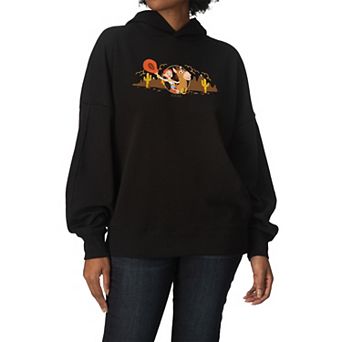 Women's Disney / Pixar's Toy Story 5 Jessie & Bullseye Oversized Fleece Hoodie Sweatshirt