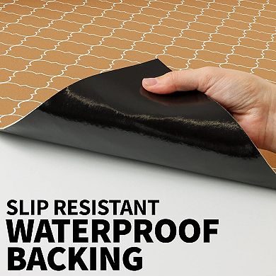 Zulay Kitchen Slip-resistant Under The Sink Mat Waterproof Design