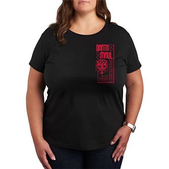 Plus Size Star Wars Darth Maul Twice The Menace Graphic Tee