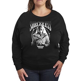 Women's Plus Masters Of The Universe Sorceress French Terry Long Sleeve Tee