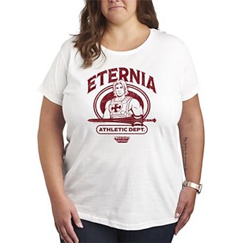 Women's Plus Masters Of The Universe Eternia Graphic Tee