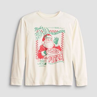 Boys 8-20 Sonoma Goods For Life® Wintertime Long Sleeve Graphic Tee in Regular & Husky