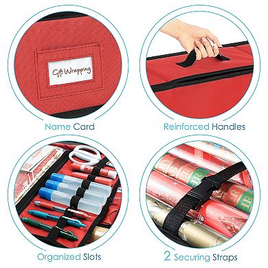 Hearth & Harbor Wrapping Paper Storage Container