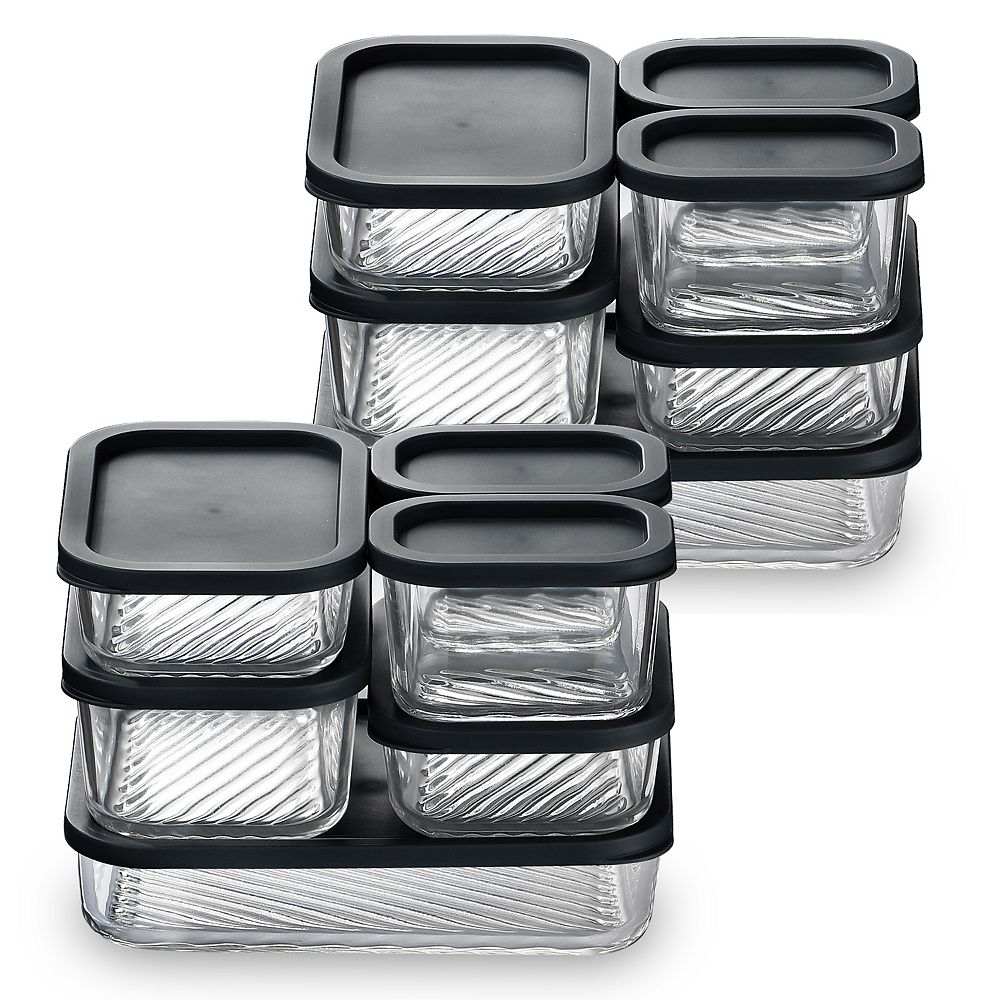 Eatex Modular Glass Kitchen Storage Container Set
