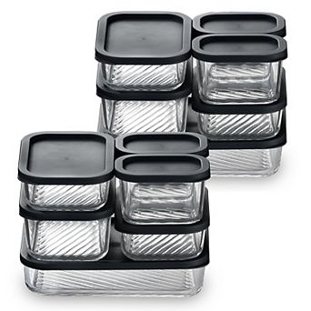 Eatex Modular Glass Kitchen Storage Container Set
