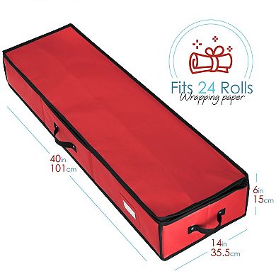 Hearth & Harbor Wrapping Paper Storage Container